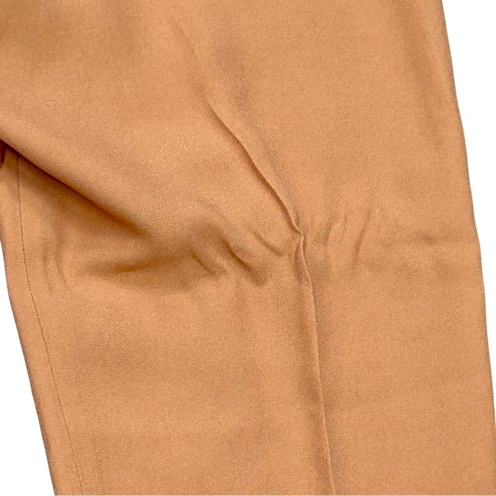 Dries Van Noten Camel Satin-Feel Elastic Waist Pants Women’s Size 34 - Picture 5 of 6
